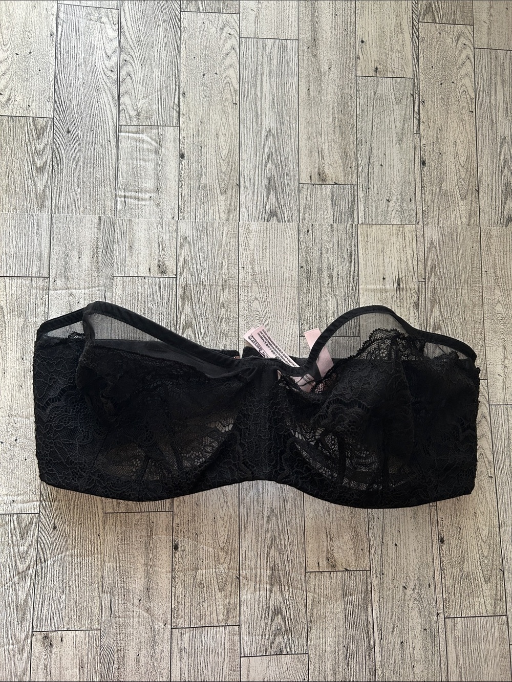 Victoria's Secret Dream Angels unlined strapless bra 38DDD